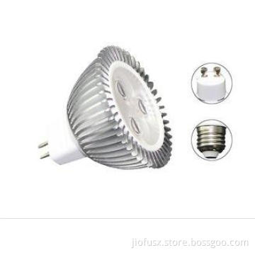 MR16 Cool White 3W LED Spotlight Bulbs With Reflector 3 Yea